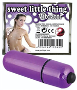 Фиолетовая вибропуля Sweet Little Thing - 7 см. (Цвет: фиолетовый)