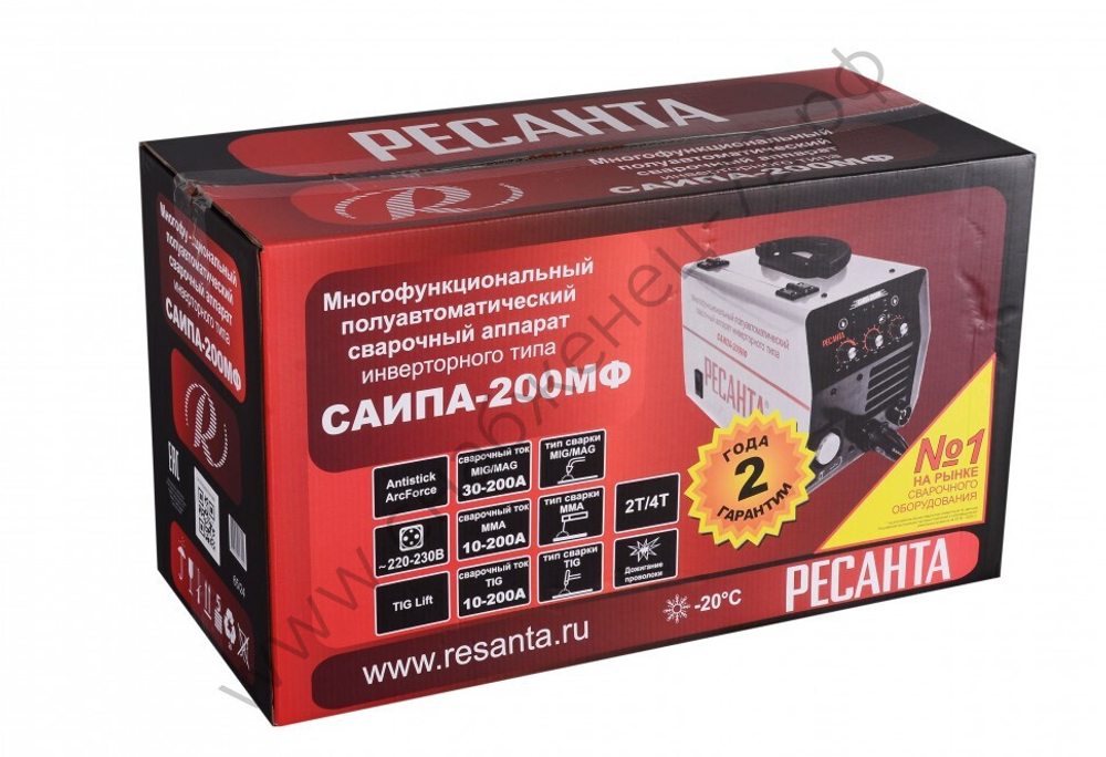 Сварочный аппарат РЕСАНТА САИПА-200МФ (САИПА-190МФ)