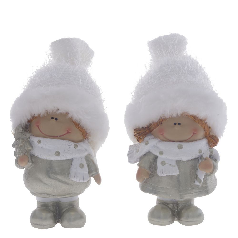 GAEM Фигурка декоративная "Девочка", L8 W9 H14 см, 2в.