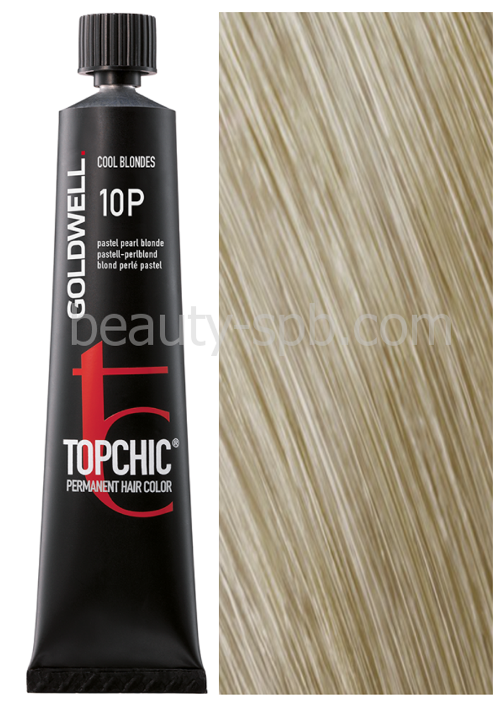 Goldwell Topchic 10P перламутровый блондин пастельный 60 мл