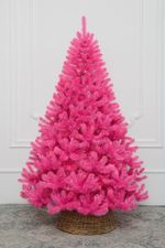 ель розовая "Фуксия" цветная елка пвх