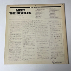 Винтажная виниловая пластинка LP Meet The Beatles (Japan 1976) (No Obi) Twist And Shout