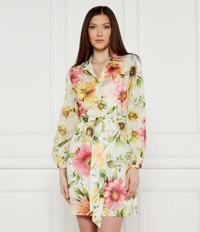 Платье с ремешком GUESS - желтый(W5GK65 WH6C0)