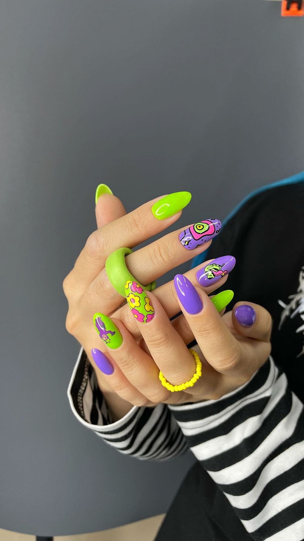 Swanky Stamping Пластина для стемпинга 139 неон