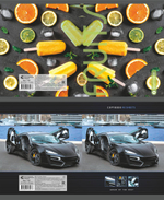 Тетрадь школьная А5 48л. клетка, офсет №1(обложка картон) в ассорт.(92%) (КПК)