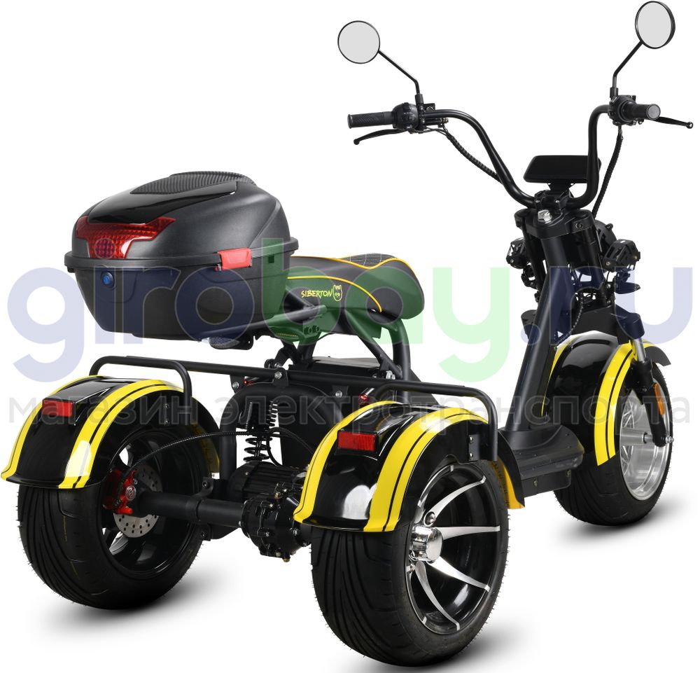 Электротрицикл SIBERTON PRO TRIKE 3900W (60V/35Ah) фото №5