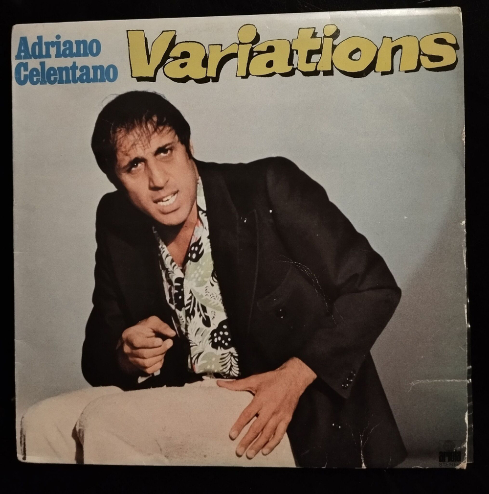 Винтажная виниловая пластинка LP Adriano Celentano (Югославия 1977)