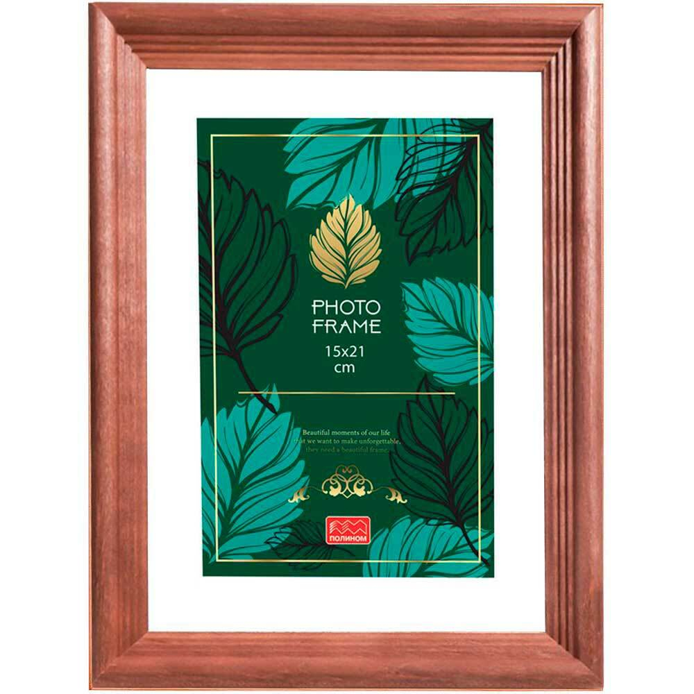 Фоторамка сосна 15х21 см орех
