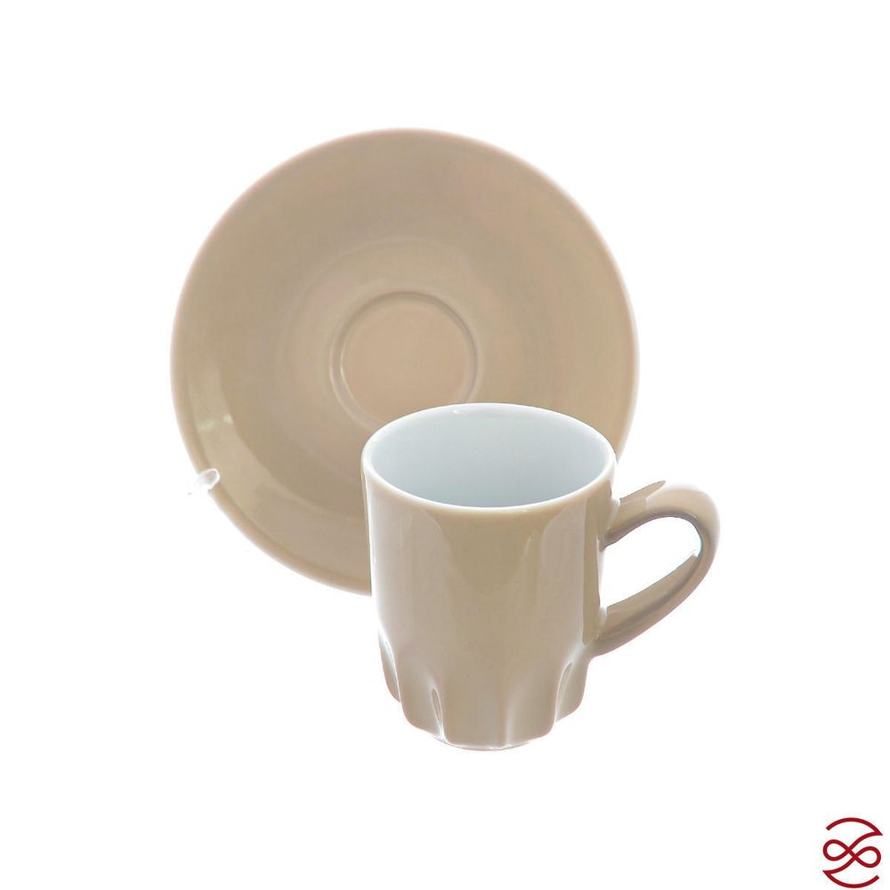Чашка+блюдце для эспрессо миндаль Benedikt Ribby 80 мл