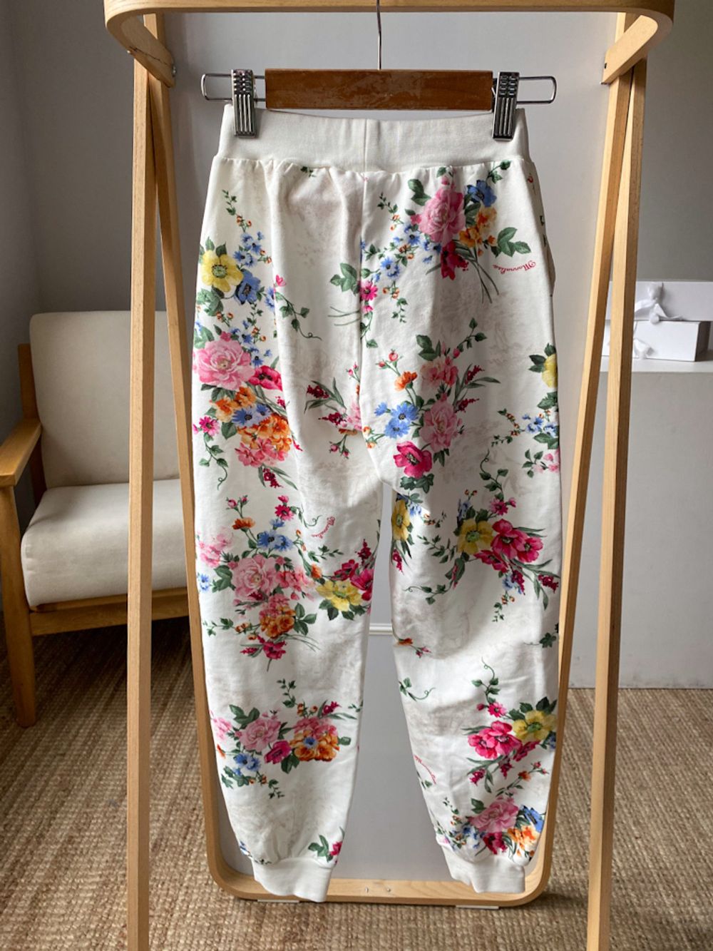 Новые хлопковые брюки Monnalisa, 128