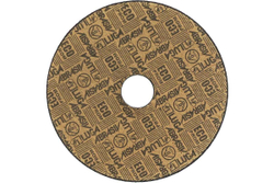 Круг отрезной абразивный по металлу 125х1,2х22,2 мм Луга