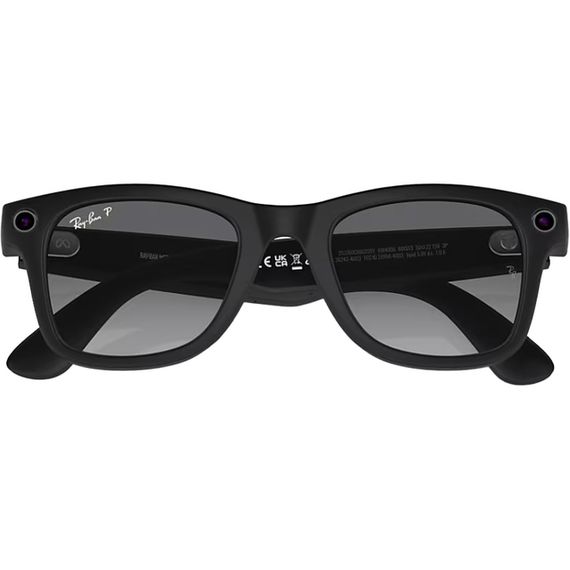 Умные очки RayBan Wayfarer RW4006 Matte Black/Polar Gradient Graphite М