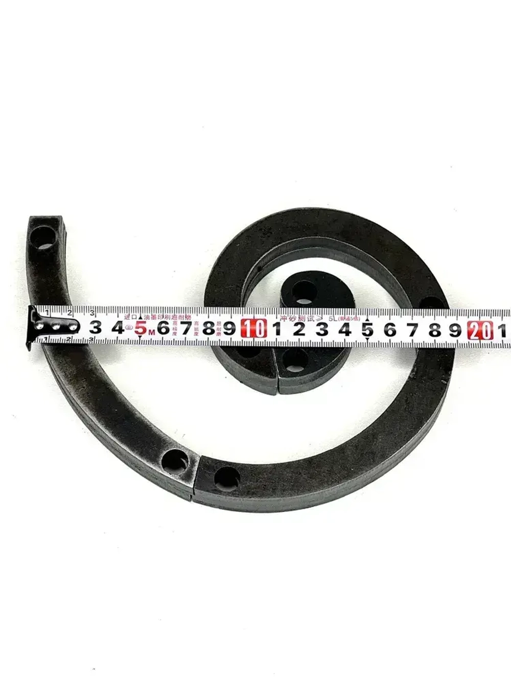 Лекало-улитка-кондуктор для холодной ковки Комплект №5 "Малый завиток" + 2 элемента