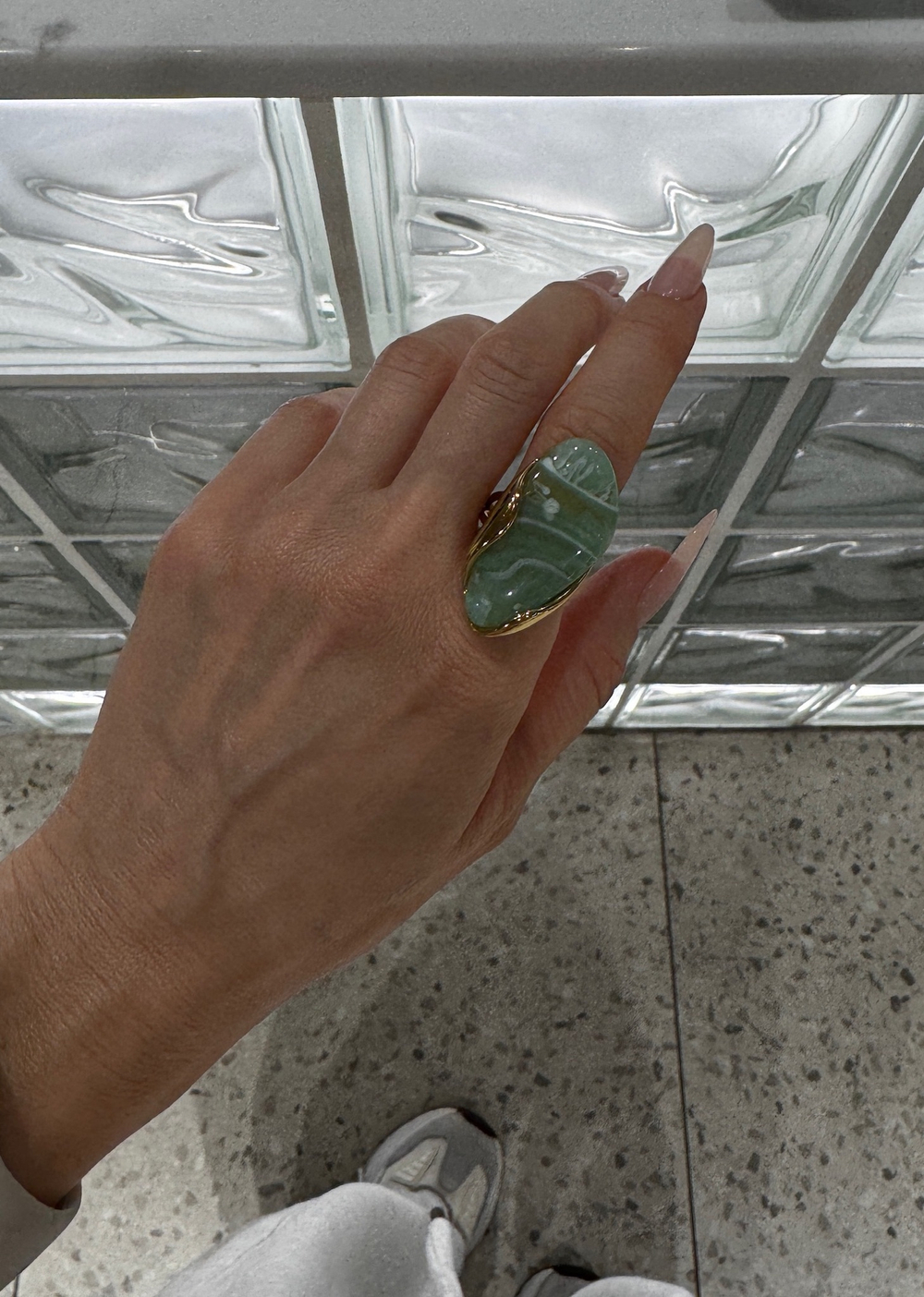 Кольцо jewel teal