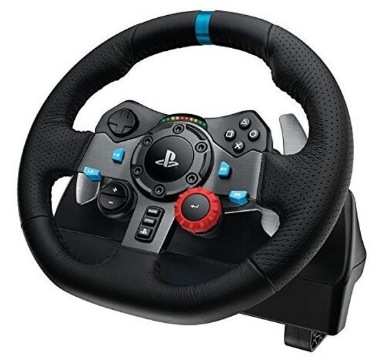 Комплект Logitech G Руль G29 Driving Force и коробка передач Driving Force Shifter, черный