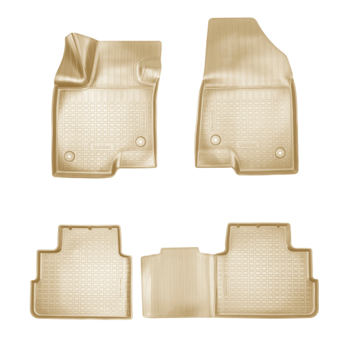 Ковры в салон Norplast/Unidec для Haval Dargo (2022-) Полиуретан, Бежевый, арт.NPA11-C28-120-B