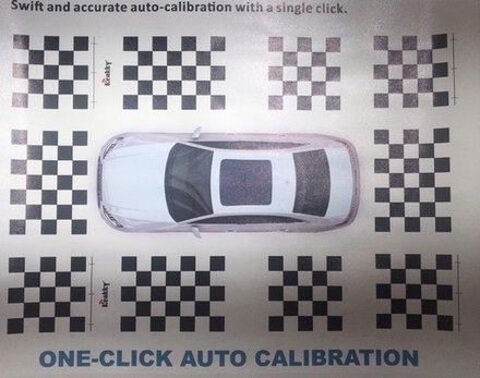 Маты (отладочная ткань) Radiola для калибровки системы кругового обзора