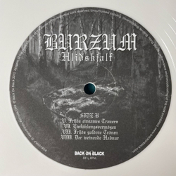 Винтажная виниловая пластинка LP Burzum Hlidskjalf (UK 2010)