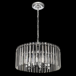 Citilux Джейн CL306161 Хрустальная подвесная люстра Хром