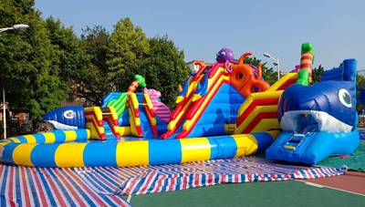 Наземный аквапарк с бассейном «Аквасфера», 20×17×7 м