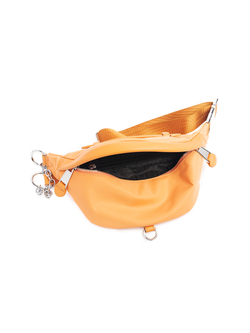 25008S/62 Сумка поясная жен., текстиль + иск. кожа