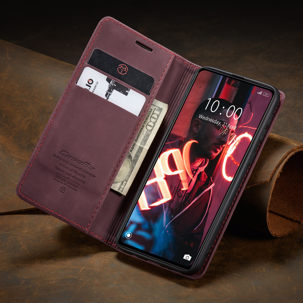Чехол-книжка CaseMe Matte Poco X5 Pro 5G