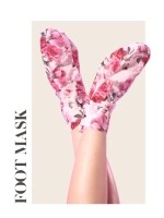 KOELF - МАСКА - НОСОЧКИ ДЛЯ НОГ С ЭКСТРАКТОМ РОЗЫ KOELF ROSE PETAL SATIN FOOT MASK