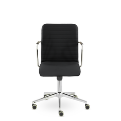 Кресло Честер GTР TG хром Ср S-0401 (черный)