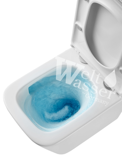 Унитаз подвесной черный матовый WeltWasser WW GELBACH 043 MT-BL  10000011966 черный матовый