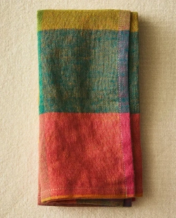 ZARA HOME ХЛОПКОВАЯ САЛФЕТКА (НАБОР ИЗ 2 ШТ.), ЗЕЛЕНЫЙ