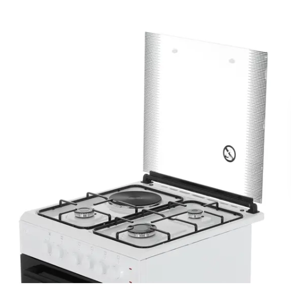 Плита комбинированная Vesta VALENCIA VKE 10-E Белый Ех(г/э)