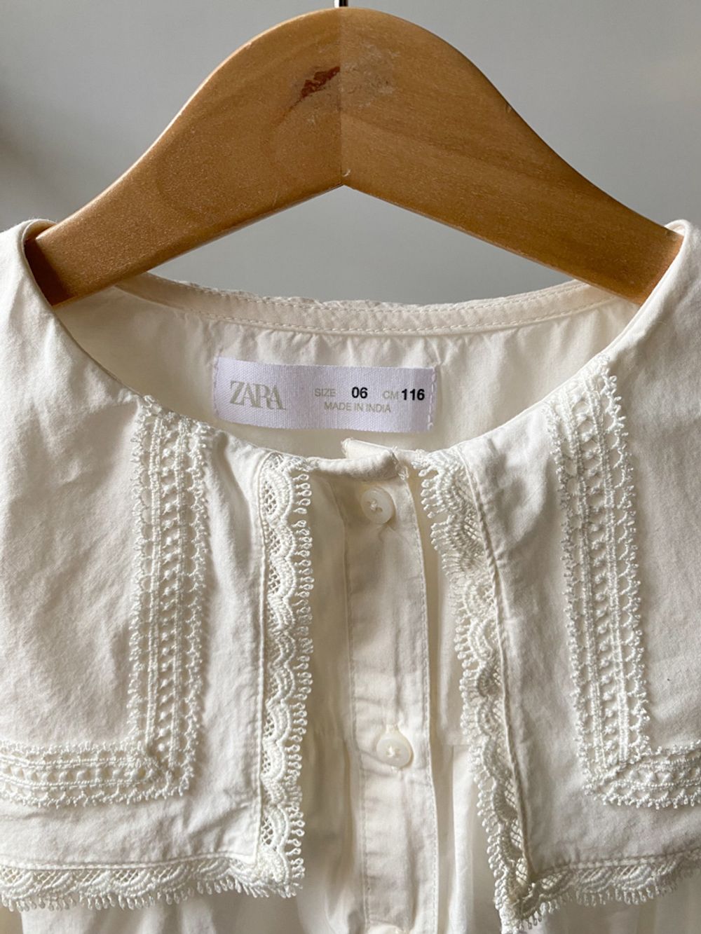 Хлопковая блуза Zara, 116