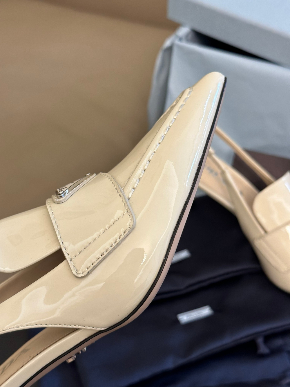 Prada Slingbacks 4.5 cm