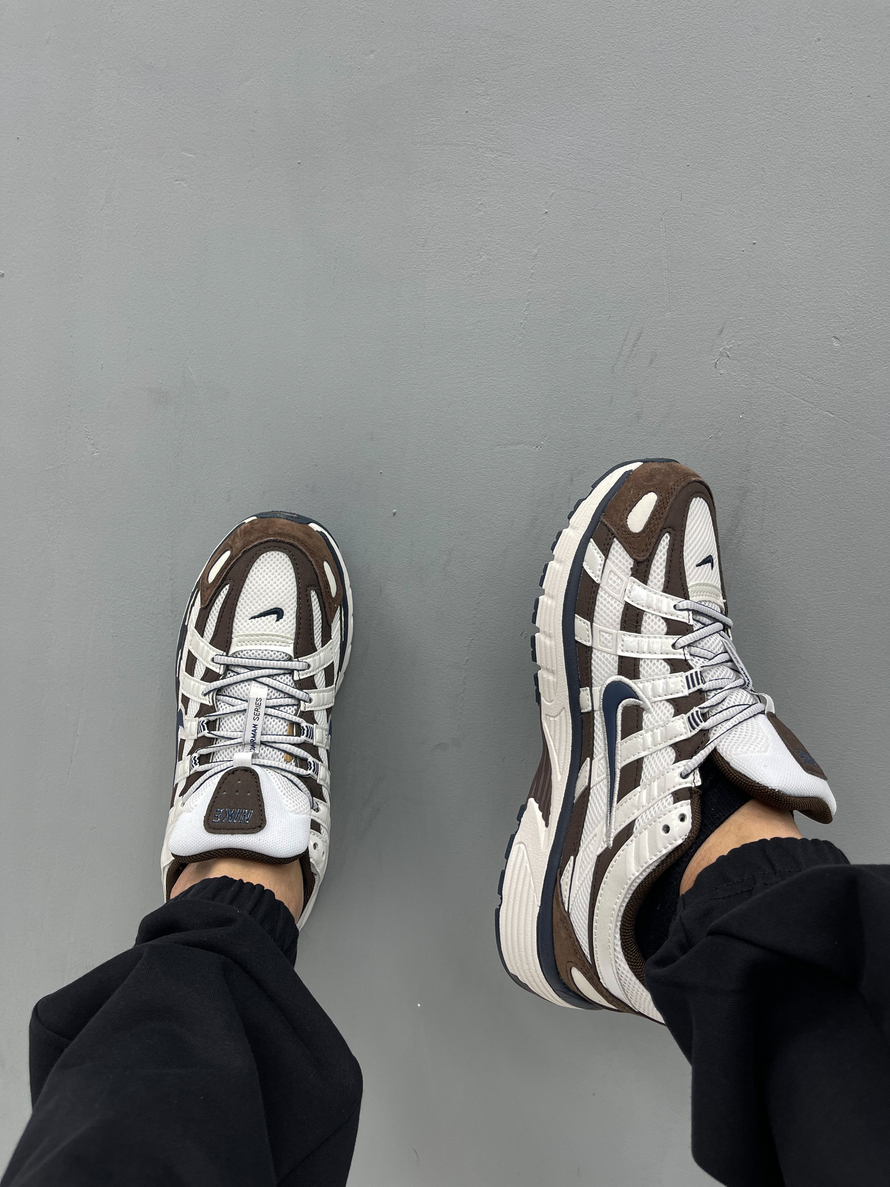 Кроссовки Nike Bowerman #6000 (бел.-кор.)