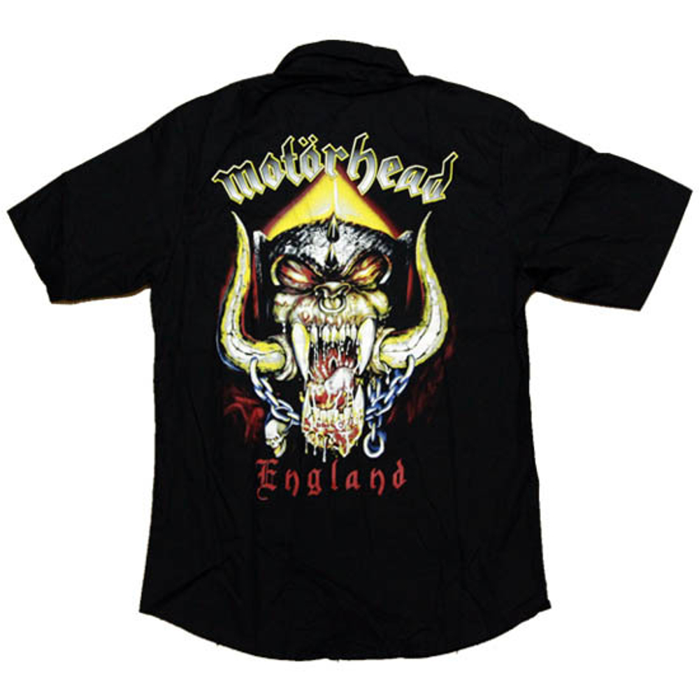 Рубашка Motorhead England цветное лого