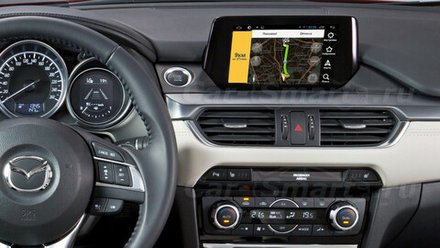 Навигационный блок для Mazda6 2015-2018 (Mazda Connect) - Parafar PFB984 на Android 9, 6-ЯДЕР и 3ГБ-32ГБ