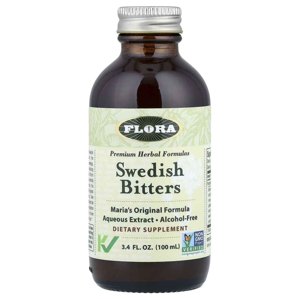 Flora, шведская горькая настойка (без алкоголя) 100 ml.