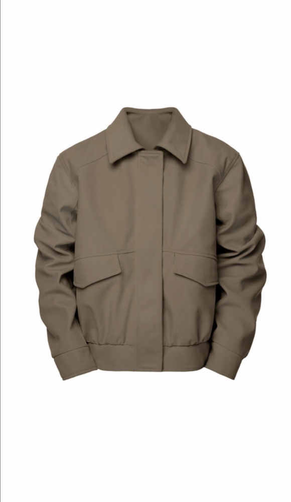 PRE-ORDER JACKET VELUR BEIGE ONE