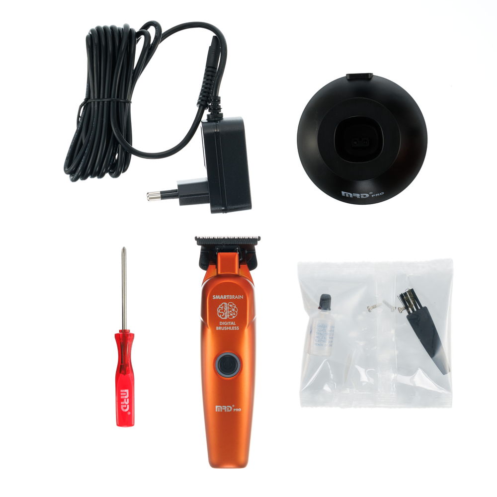 MRD Триммер для стрижки Pro GMT-3969ST Smart Brain orange
