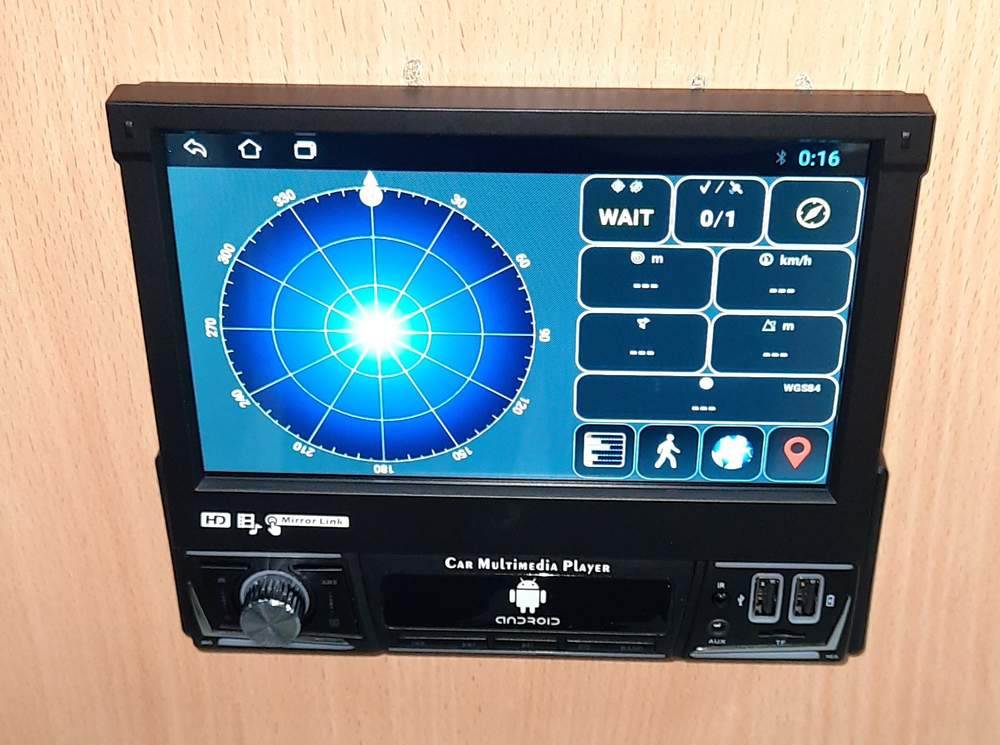 Автомагнитола DVD 1Din Pro-Pioneer S-7702 (7"выездной экран)