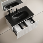 Тумба подвесная Sancos Code 785х453х400, c одним ящиком оснащенным доводчиками, цвет белый , арт. CD80W