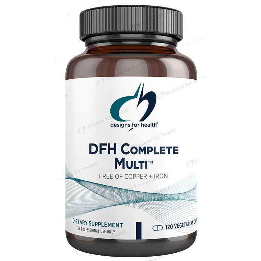 Designs For Health - DFH Complete Multi™ with Copper & Iron (120 count) - 120 capsules