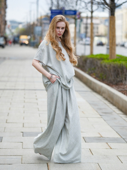 топ+кушак / оливка