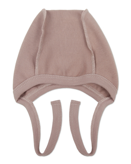 Чепчик Швы наружу Тауп Грей RinaAmari