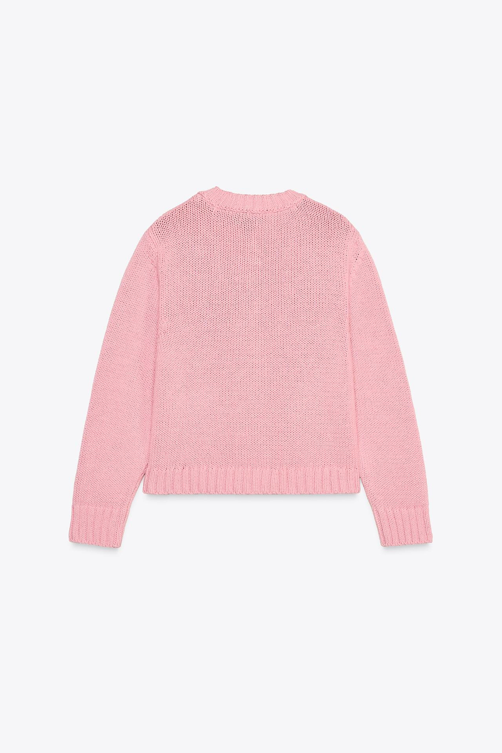 ZARA КАРДИГАН С ПУГОВИЦАМИ И СТРАЗАМИ, ЦВЕТ РОЗОВОГО ДЕРЕВА