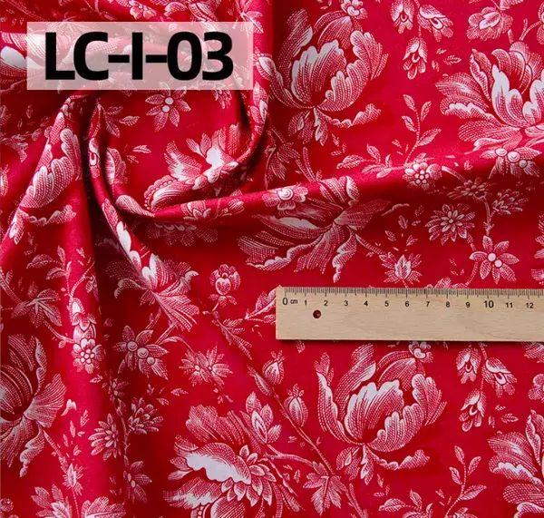 КОЛЛЕКЦИЯ КРАСНОЕ С БЕЖЕВЫМ  100% хлопок, цифровая печать.  Ширина 145 см, плотность 145 гр/кв.м 1
