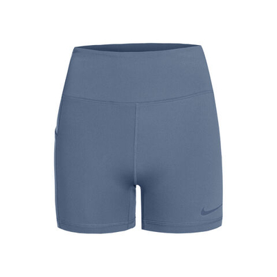 Женские теннисные шорты Nike Dri-Fit Heritage 4in Ball Shorts Women - Blue Grey