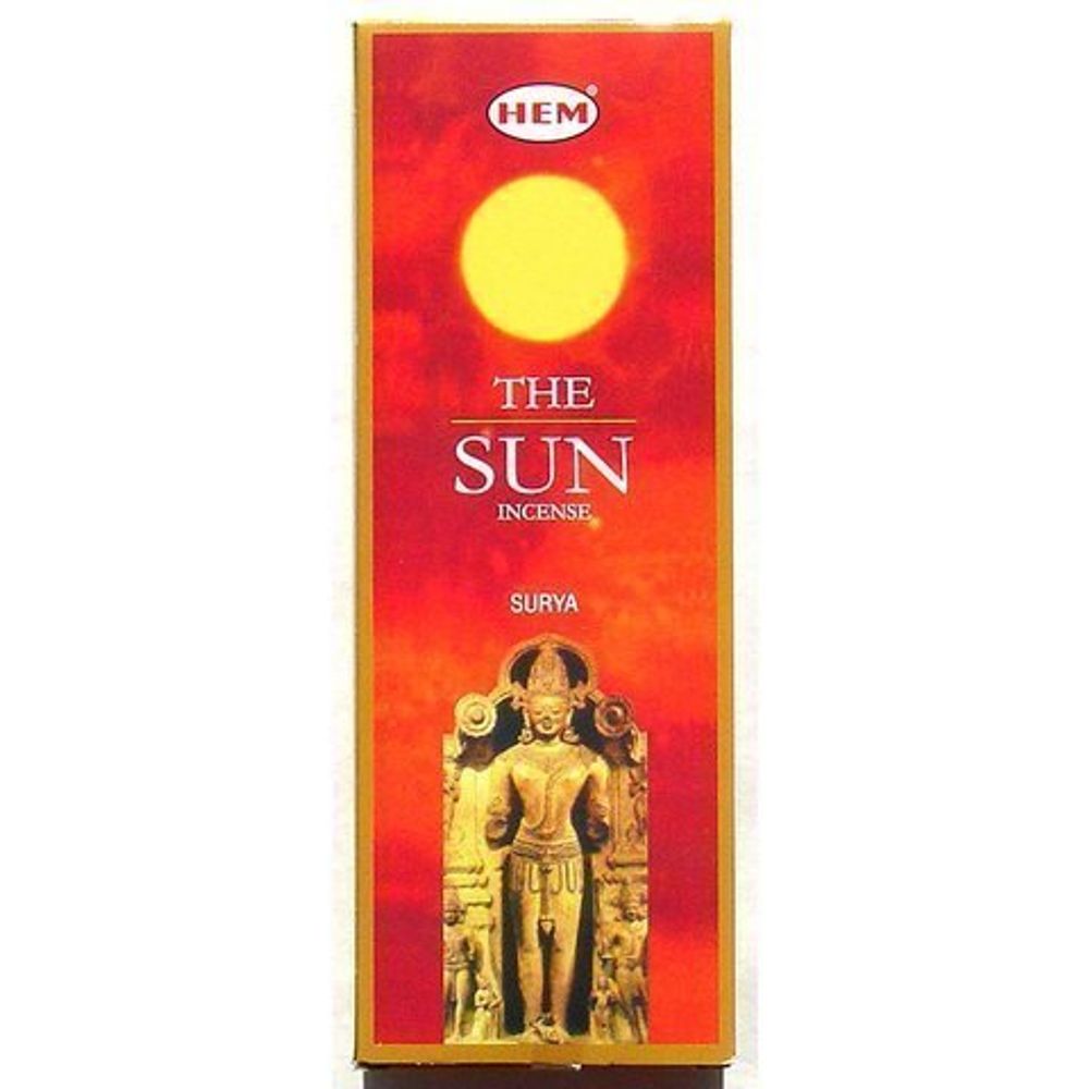 HEM The Sun Surya шестигранник Благовоние Солнце