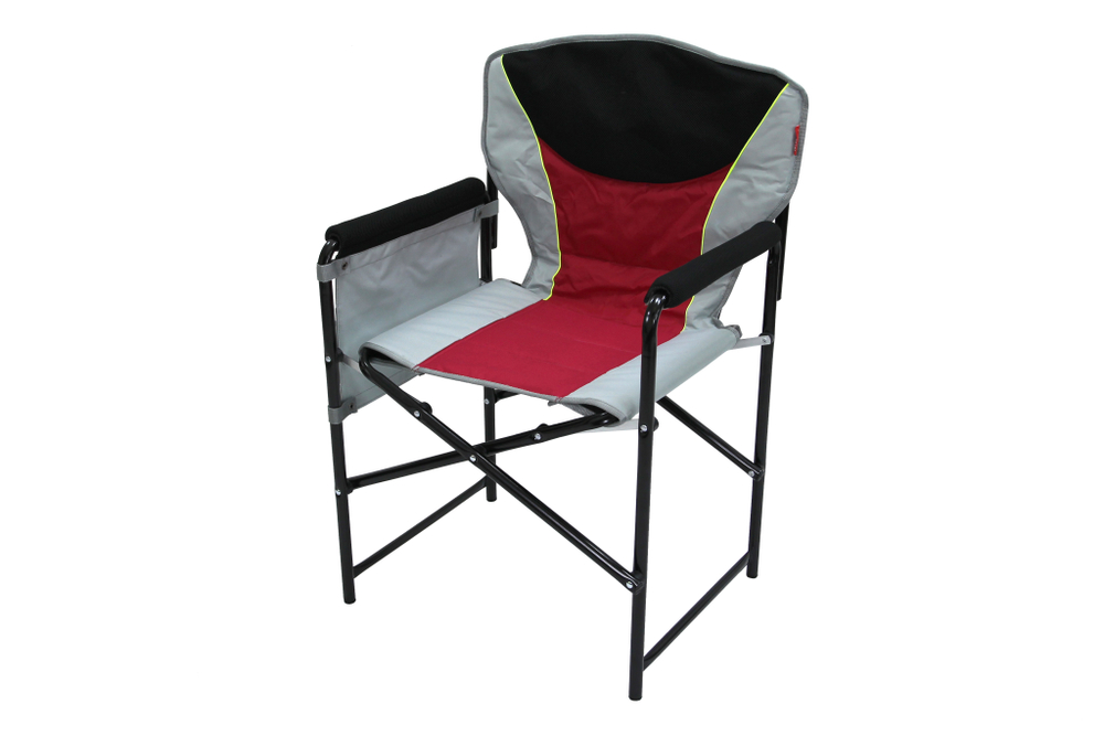 Кресло складное Хаусхальт ННС2/R арт.ННС2/R (2 шт в упаковке (каркас черный, ткань красная (винный))