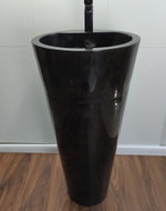 Раковина напольная из мрамора Black MN-61363 (45*45*90)
